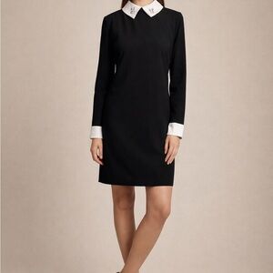 Victoria Beckham Black and White Women's Dress. Bunny. XS